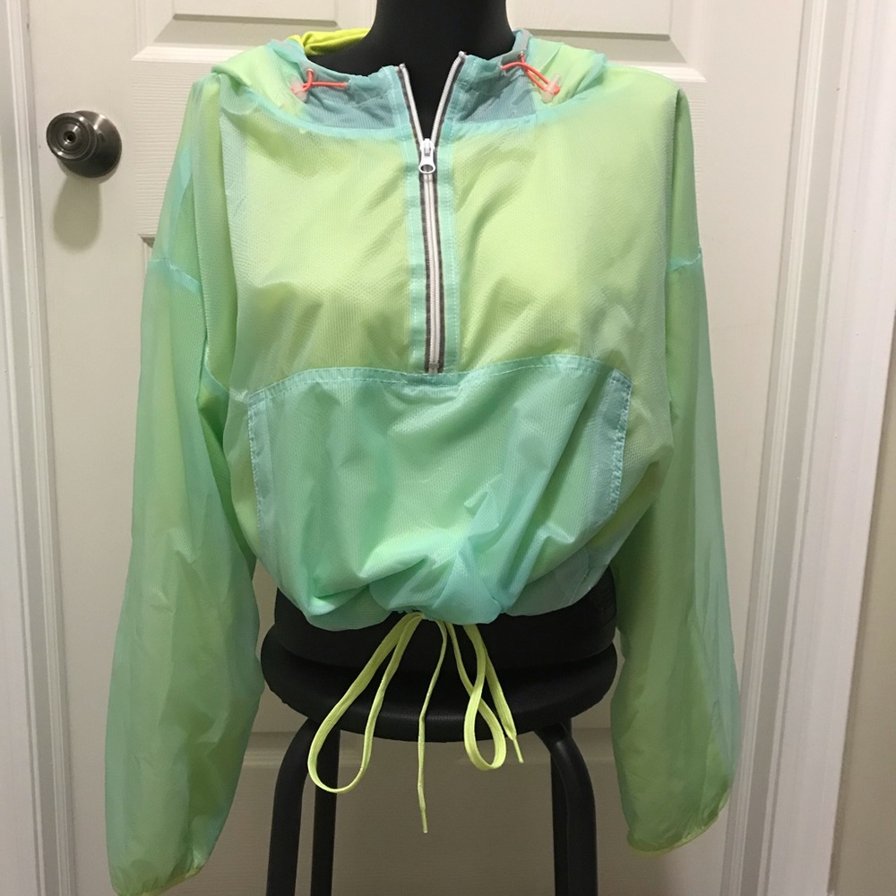 Urban Outfitter Neon Windbreaker
